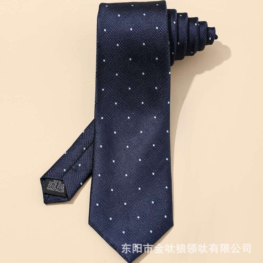 navy blue series tie for men highend niche design commuting suit accessory wedding groom groomsmen group