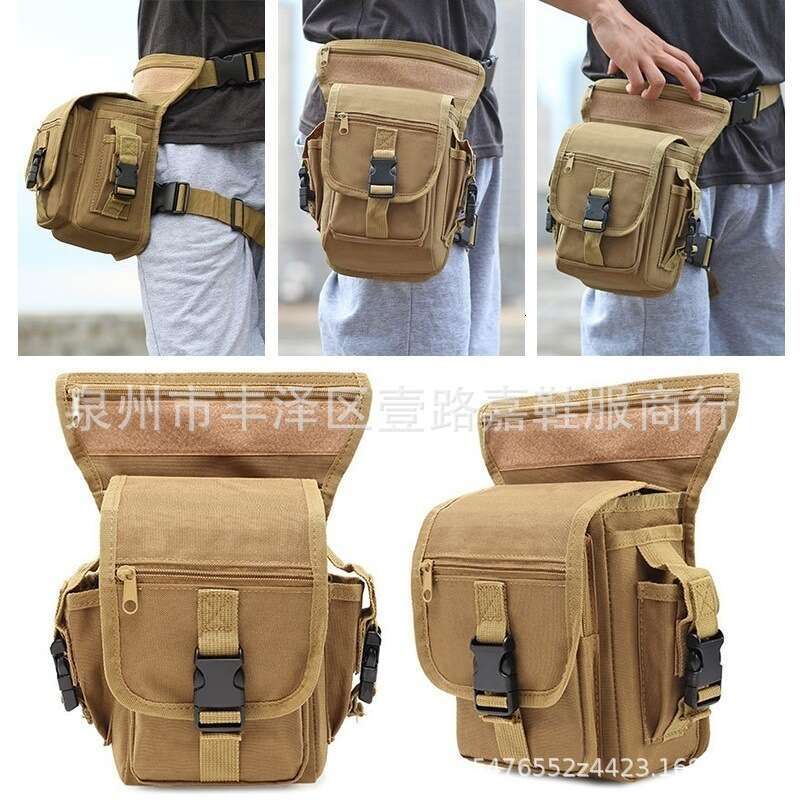 Motorcycle Riding Crossbody Outdoor Waterproof Sports Waist Men's Large Capacity Tactical Leg Bag