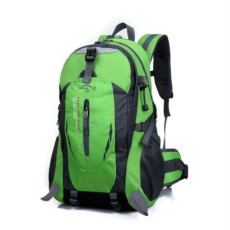 Outdoor Backpack Mens Large Capacity Travel Lightweight Casual Hiking Backpack Sports Waterproof Travel Mountaineering Bag W250603