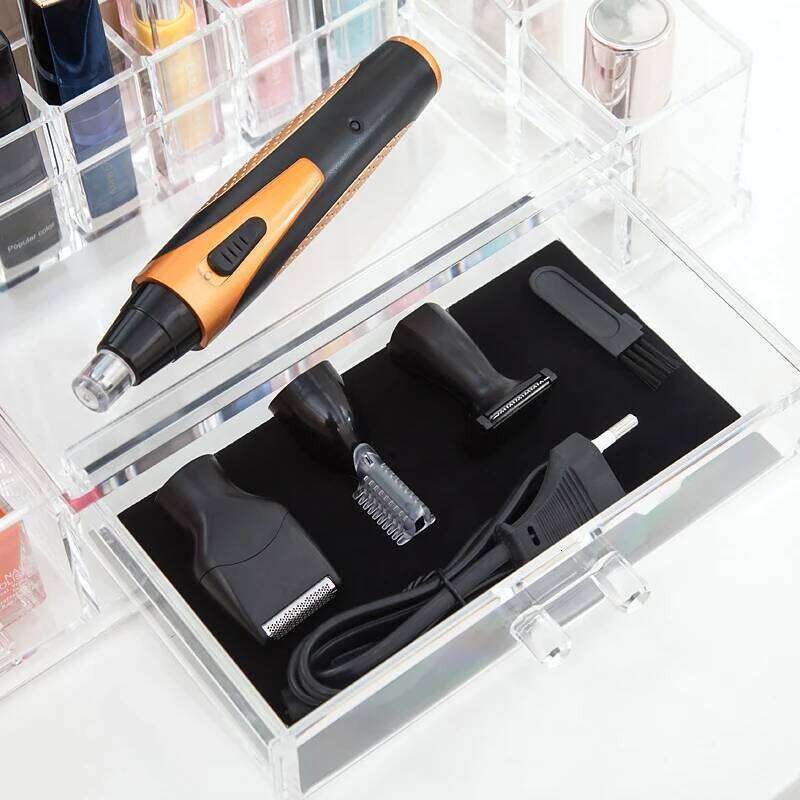 4 In 1 Rechargeable Electric Removal Clipper Shaver Hine Beard Eyebrow Trimmer For Men Nose Hair Cutter