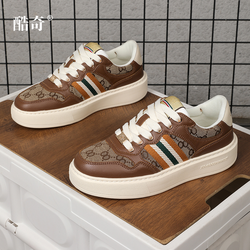 Shoes designer Lace up Thick Sole Flat Casual Shoes Mixed Color Patchwork Sneakers Daily vacation Walking Shoes Unisex 6XH4