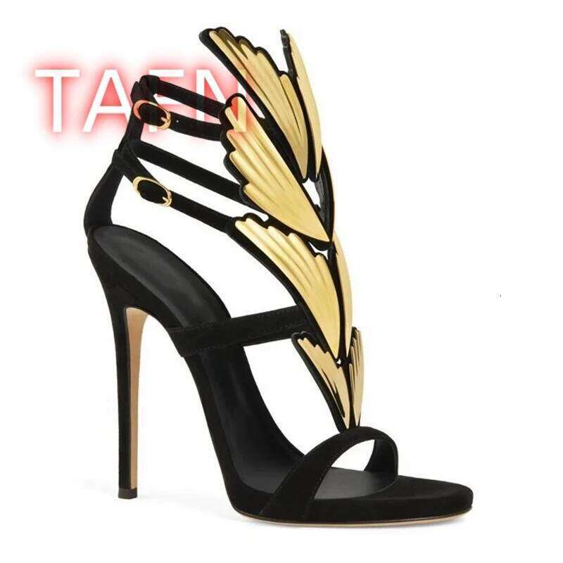 Women Gladiator Sandals Narrow Band Peep Toe Thin Sexy Buckle Strap Ladies Shoes Runway Heels Sandalias De Mujer