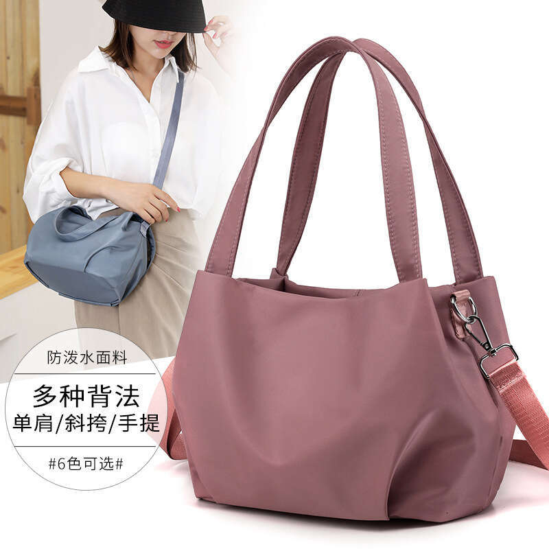 2023 New Trendy Fashion Korean Style Single Shoulder Women's Tote Canvas Bag Large Capacity