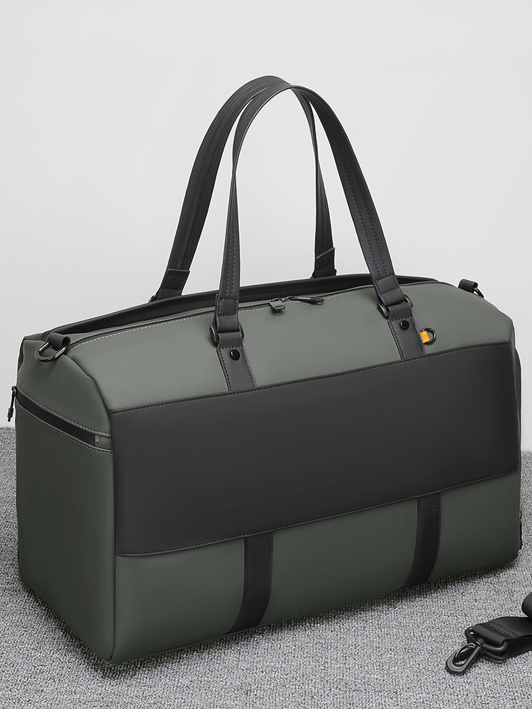 2025 New Large Capacity Men's Gym Water-Resistant Travel Business Handbag Dry-Wet Separation Bag