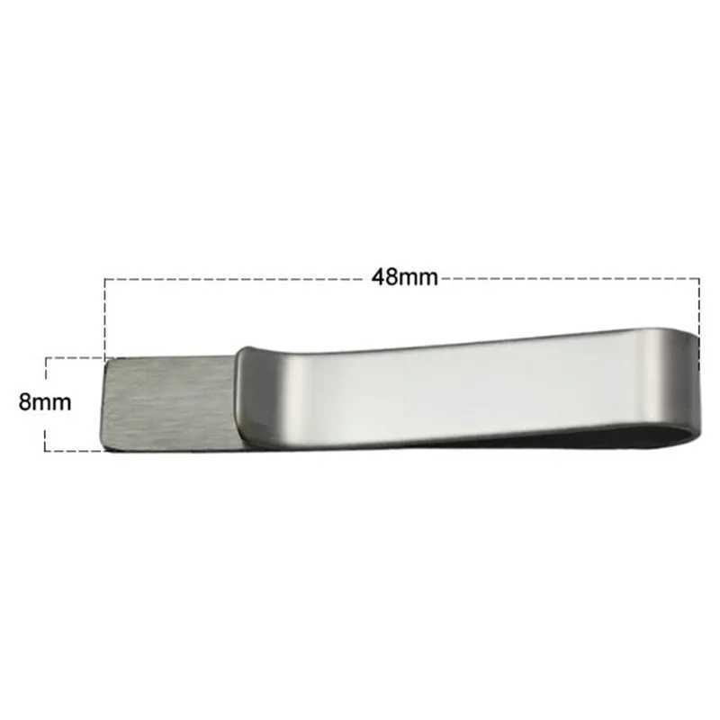 1pc New Fashion Stainless Steel Tie Clip Black Silver Color Metal Necktie Tie Men Wedding Business Simple Jewelry Accessories W250604