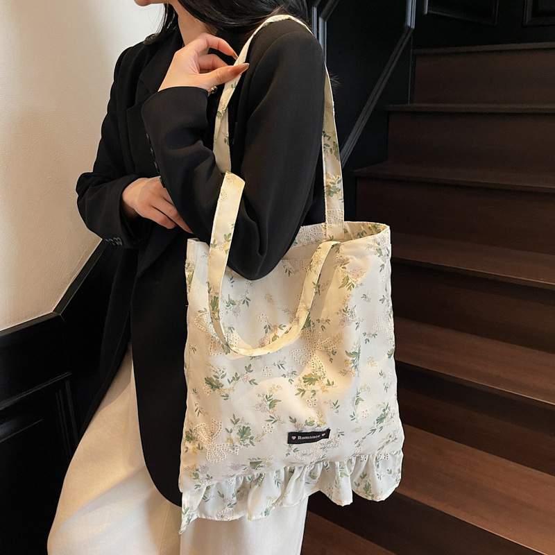 designer Korean Style INS Simple Large Capacity Bucket Bag for Women 2025 New Fashionable Office Commuter Casual Shoulder Bag