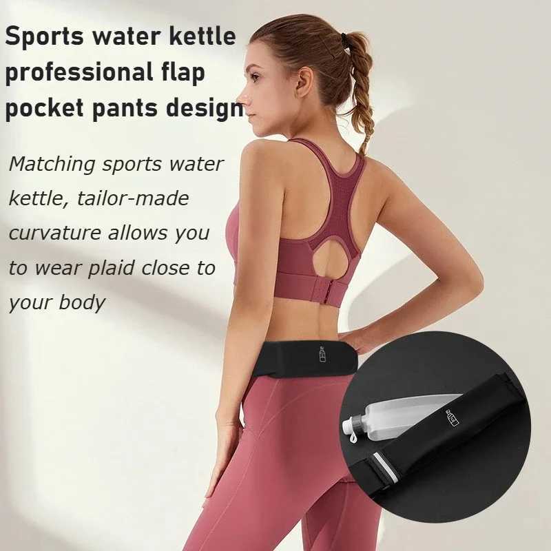 Running Waist Bag Women Sports Fanny Pack Men Belt bag Phone Gym Bag Water Hydration Backpack Running Accessories W250604