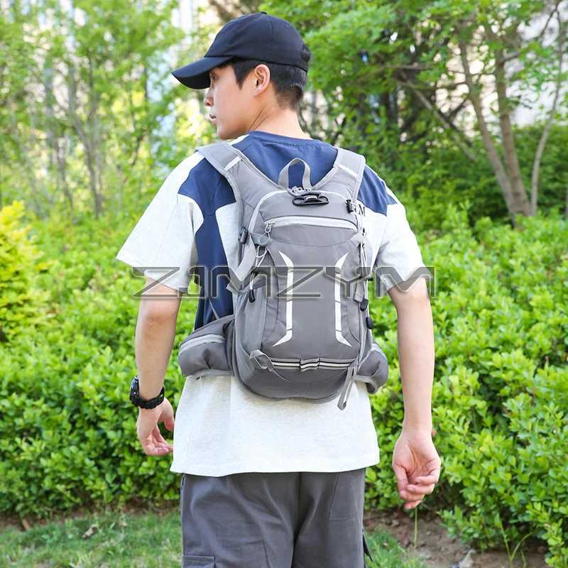 Waterproof Breathable Outdoor Camping Backpack Large Capacity Reflective Climbing Bag Trekking Sport Bags Backpack W250603