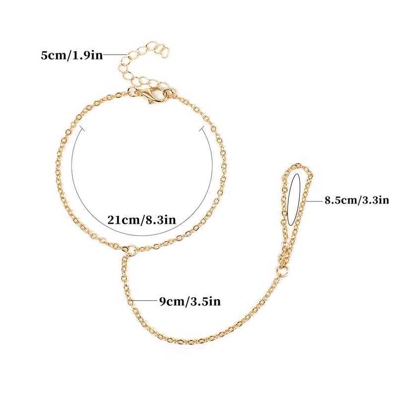 Dainty Gold Plated Thin Chain Anklet Stainless Steel Ankle Bracelet For Women Summer Beach Jewelry W250604