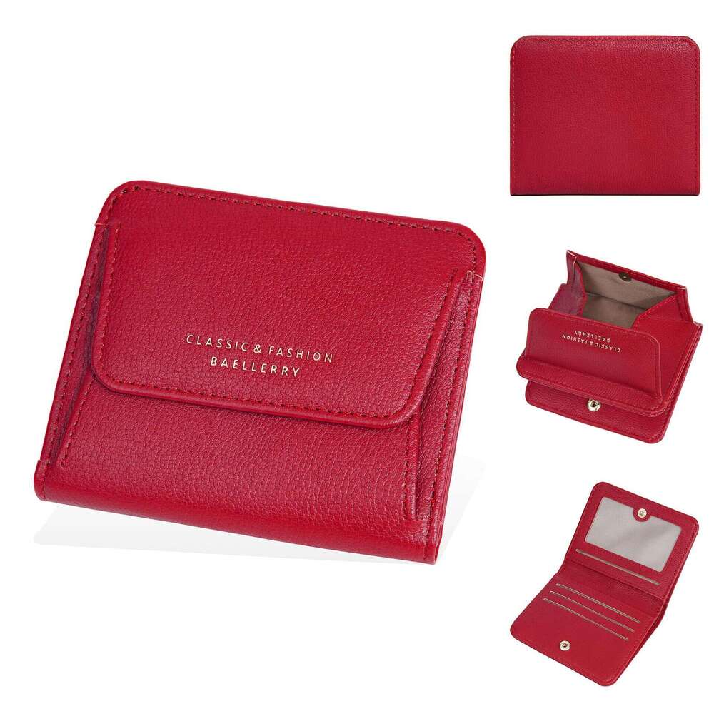 New Japanese Short Student High-end Ins Style Ladies Coin Purse Mini Small Wallet for Women