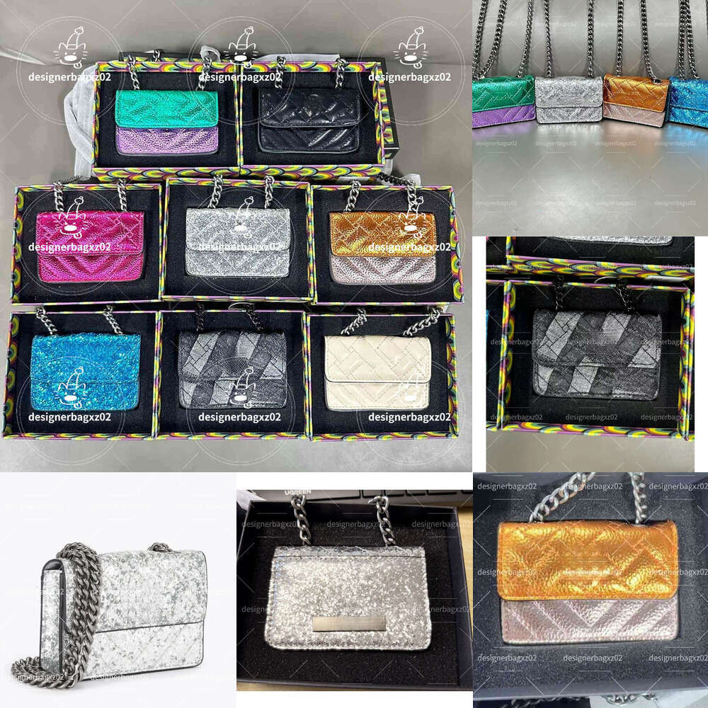 Mini Kurt Gegier Bag Designer Eaglehead Bag London Bag Kurt Gegiered London Embroidered Block Shiny Card Holder Crossbody Chain Yslwallet Lousvuitton Bags