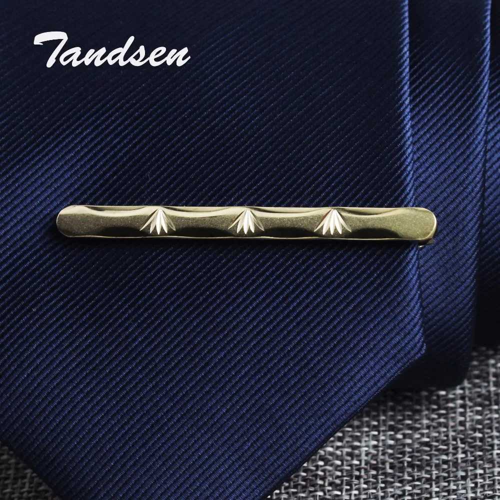 Tie Clip Classic Simple Style Pin Clasp Bar Rose Gold Color Male Business Necktie Clip Clasp Metal Men Jewelry W250604