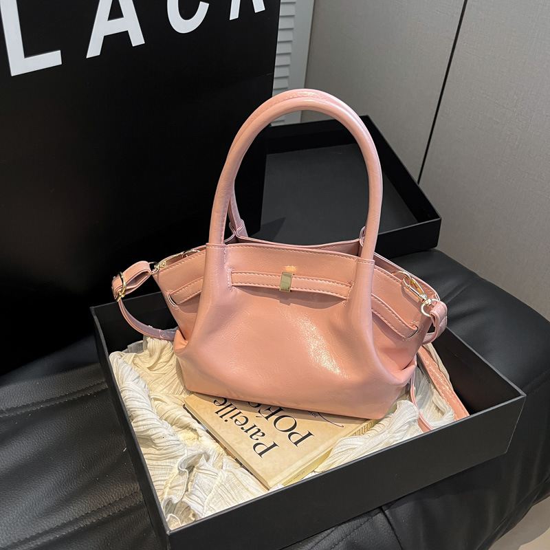 designer Korean Niche Handheld Basket Bag for Women 2025 New Trendy Fashion Sweet Lace Bucket Bag Cros