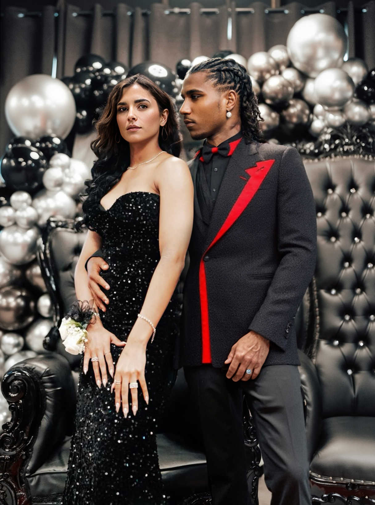 Classic Wedding Tuxedos Handsome Men Suits With Peaked Lapel 2 Pieces Set Jacket Vest Business Blazers Customized High Quality