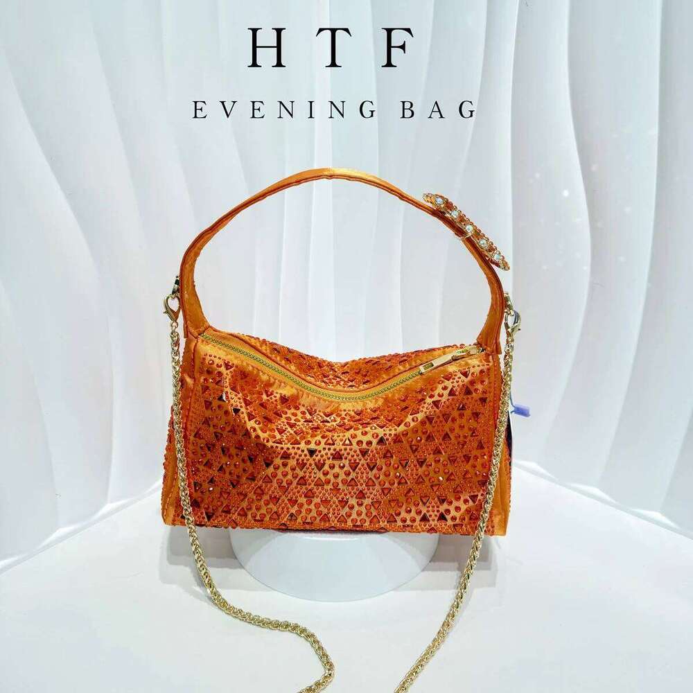 Fashion Evening Bags For Women Shiny Glitter Decor Chain Box Dinner For Party Girl Bag Female Pocket Purse