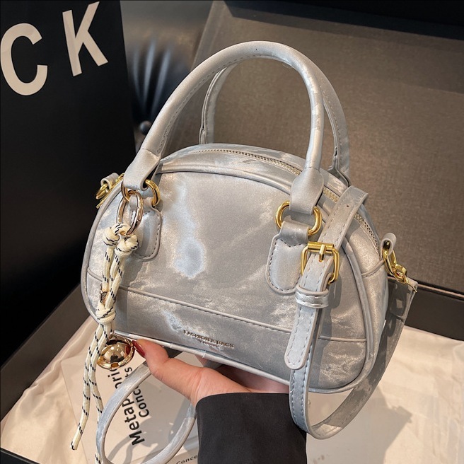 designer Super Popular Fashion Handbag for Women 2025 New High-end Soft Leather Shoulder Pillow Bag Korean Style Casual Crossbody Bag