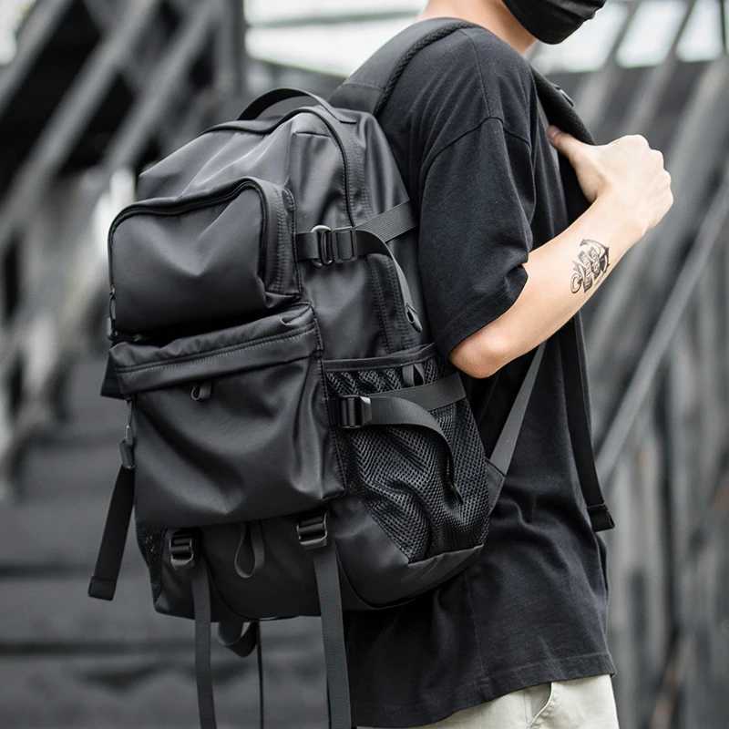 Waterproof Men Backpack Breathable Anti Theft Fashion Bag For Teens Travel Backpack Large Capacity Multifunctional Knapsack W250603