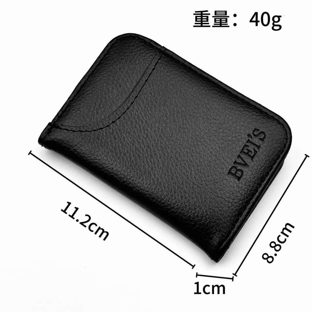 New Holder Bank Clip Credit Card Case Men's Hot Selling Ultra-thin Multifunctional Wallet