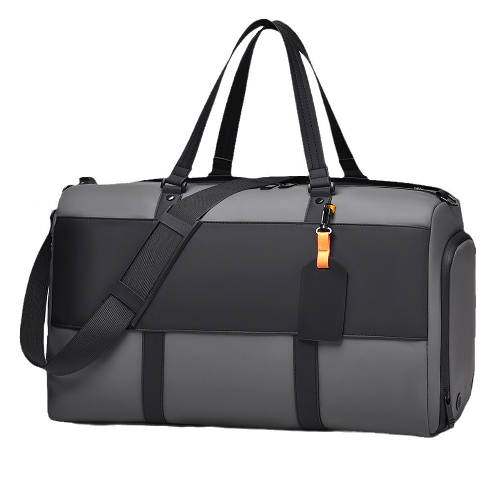 2025 New Large Capacity Men's Gym Water-Resistant Travel Business Handbag Dry-Wet Separation Bag