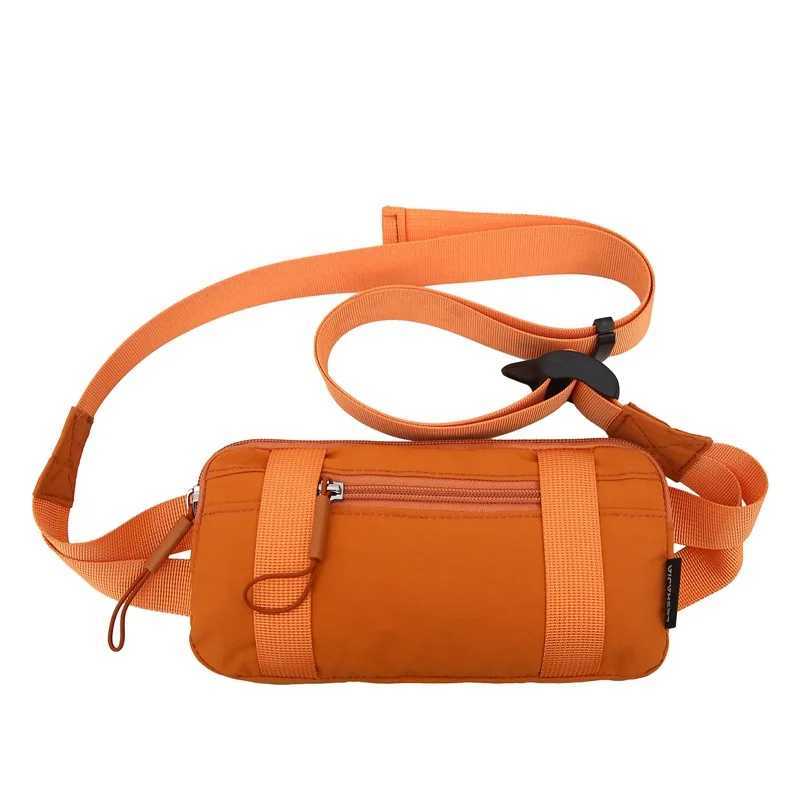 2025 Outdoor Sport Mini Chest Bag Orange Green Yellow Black Mobile Phone Waist Bag Men Women Multifunction Waterproof Fanny Pack W250604