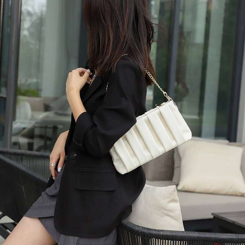 Women's Bags Designer Summer Simple Green White Yellow Small Handbags For Women Fashion Korean Daily Shopping Shoulder Ladies Party Tote Bag