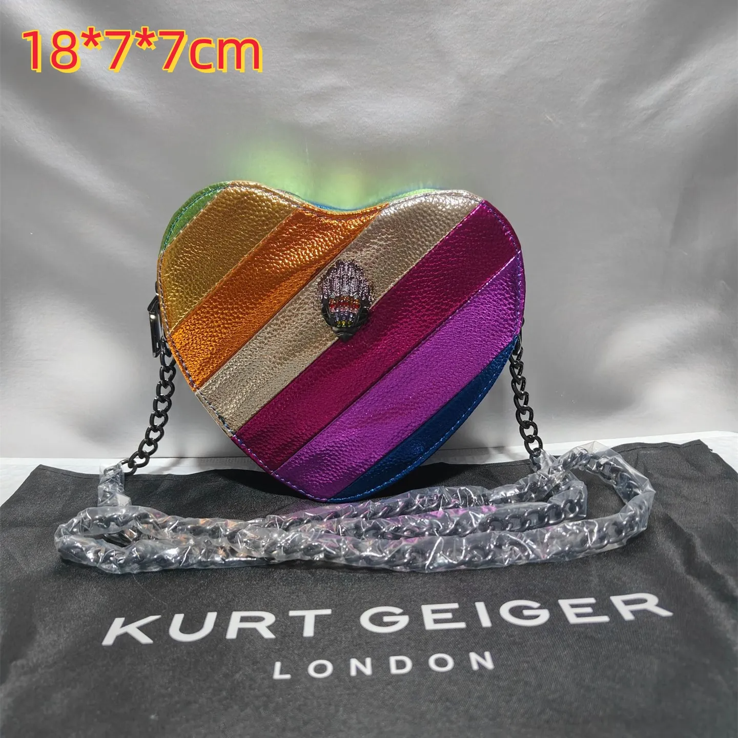 kurt gegier bag London Kensington Soft Leather kurt gegier mini pirse Handbags Black Chains Shoulder Bag Big Cross Body kurt geigercrossbodydesigner purse 5251