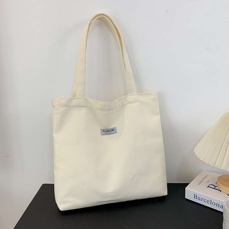 Thickened Washed Canvas for Women, Capacity Tote Bag, Simple Commuter Handbag, Oxford Cloth Large Shoulder Bag