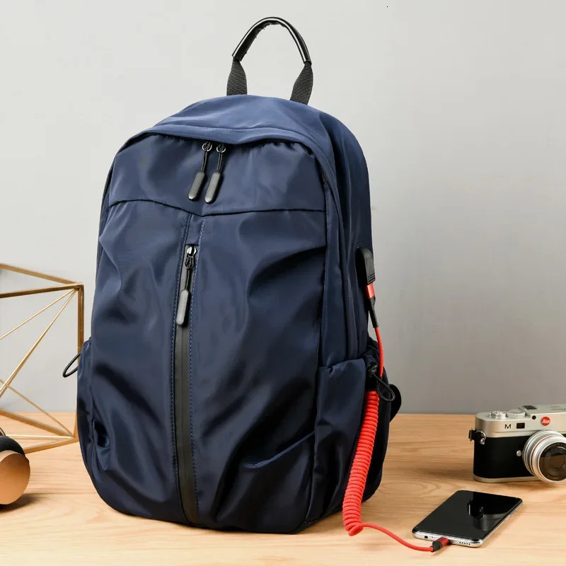 Backpack Mens Business Backpacks Outdoor Oxford Cloth Computer Bag Leisure Student Travel Bag Schoolbag mochila 250530