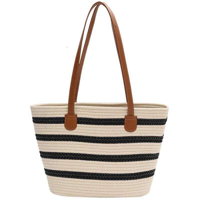 Casual Bohemian Style Beach 2024 Summer Straw Bag Design Women's Handbag