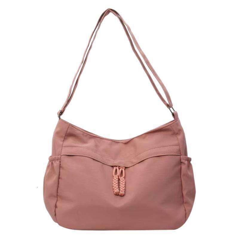 Minimalist Large Capacity Canvas for Women, Casual Versatile Commuter Shoulder Tote College Student Class Crossbody Bag, School Bag