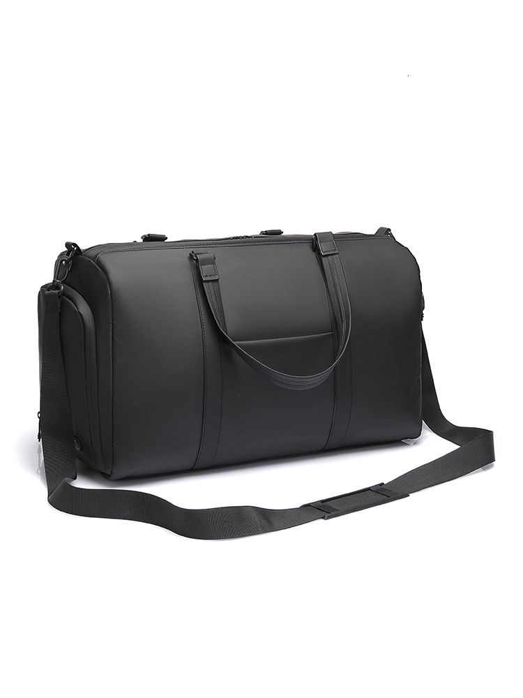 2025 New Large Capacity Men's Gym Water-Resistant Travel Business Handbag Dry-Wet Separation Bag