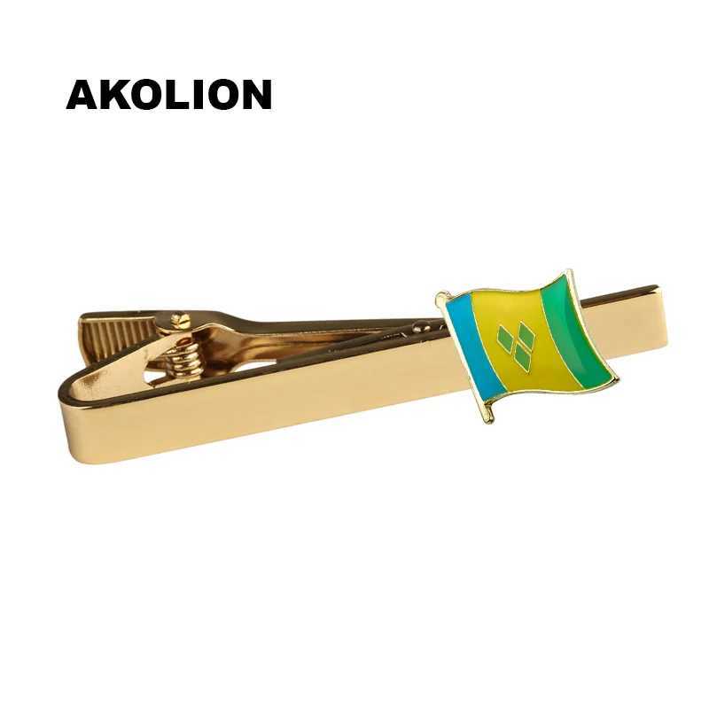 Metal Tie Bar Saudi Arabia Flag Tie Pin Business Tie Clips Top Quality for Men Clothing Accessories W250604