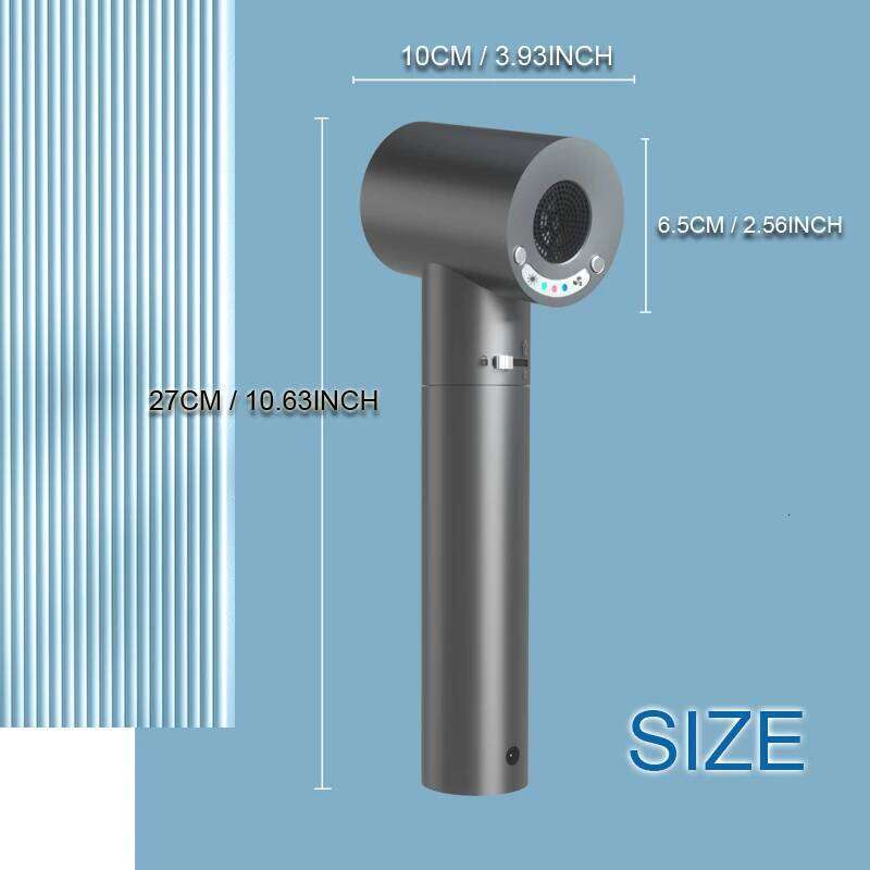 Wireless Portable Hair Dryer With Hot And Cold Wind Switch Rechargeable Battery USB Charger For Home Travel Pet Baby Equipment