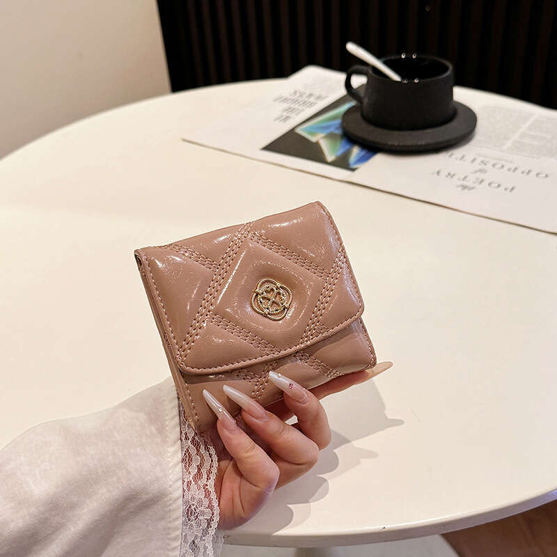 Wallet 2025 New Urban Simple PU Fashion Card Holder Women's Zipper Coin Purse