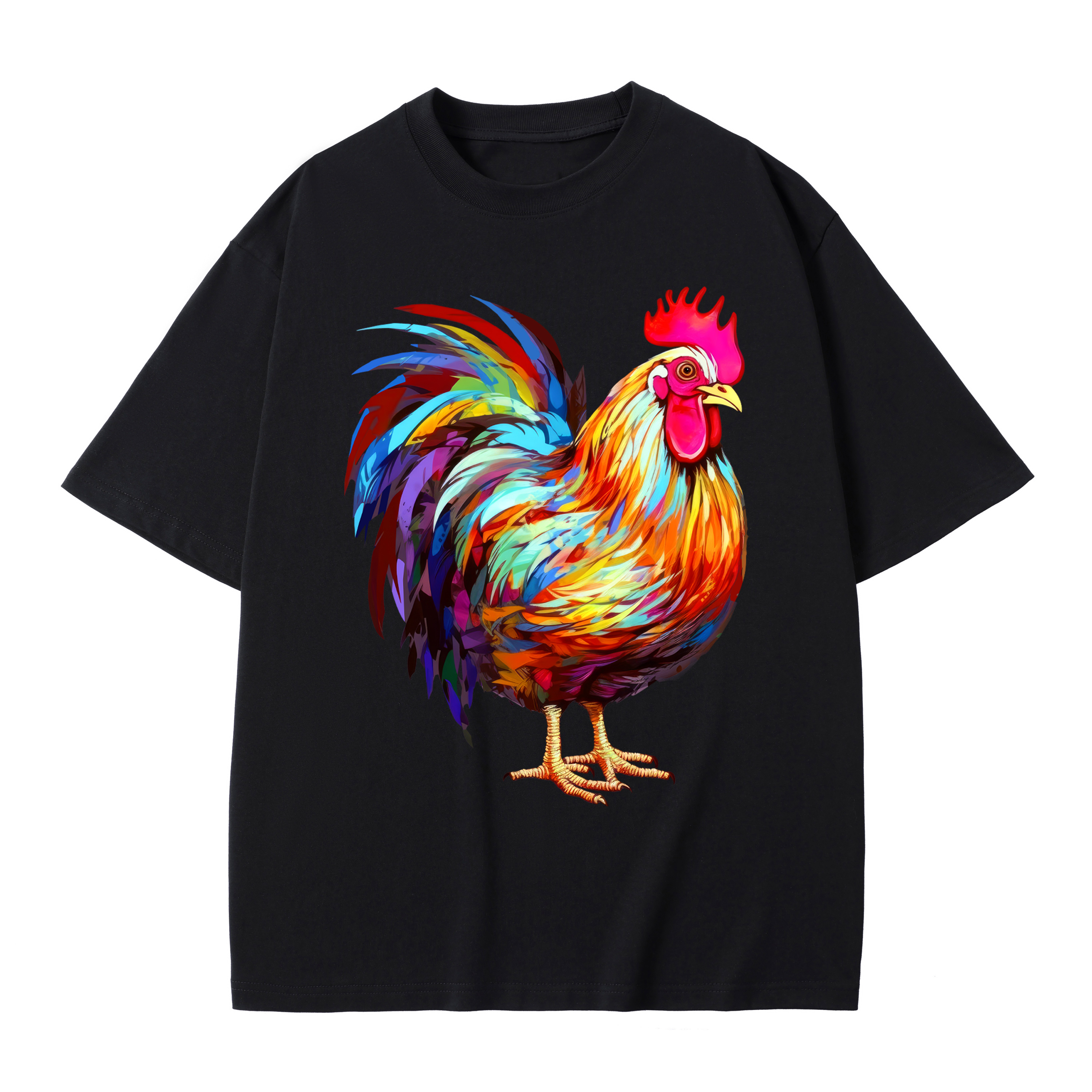 T-shirt men's top designer cotton T-shirt the big G Painting short sleeved clothing high-quality fashionable T-shirt BROADTRUE