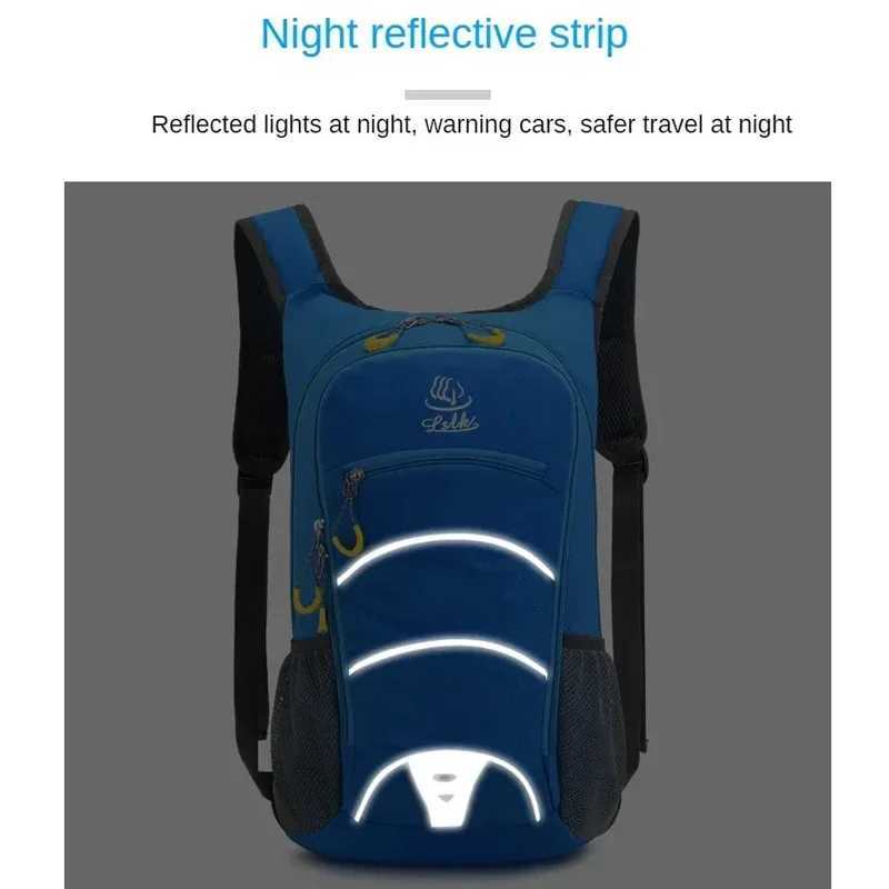 Outdoor Sports Backpack Bike Cycling Pack Hiking Knapsack Camping Rucksack Waterproof Commuting Travel Mountaineering Climb Bag W250603