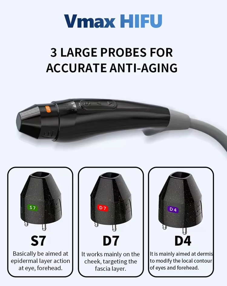 New 4D 7D Vmax Liposonic Hifu Slimming Skin Firming Vaginal Tightening Liposonix 7d Hifu Wrinkle Removal Body Slimming Face Lifting Body Sculpting Fat