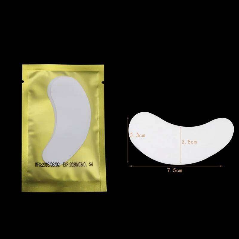 Wrinkles 50pairs Hydrogel Patches for Building Eyelash Extension Under Eye Pads Grafted Lash Stickers Beauty Tools free shipping