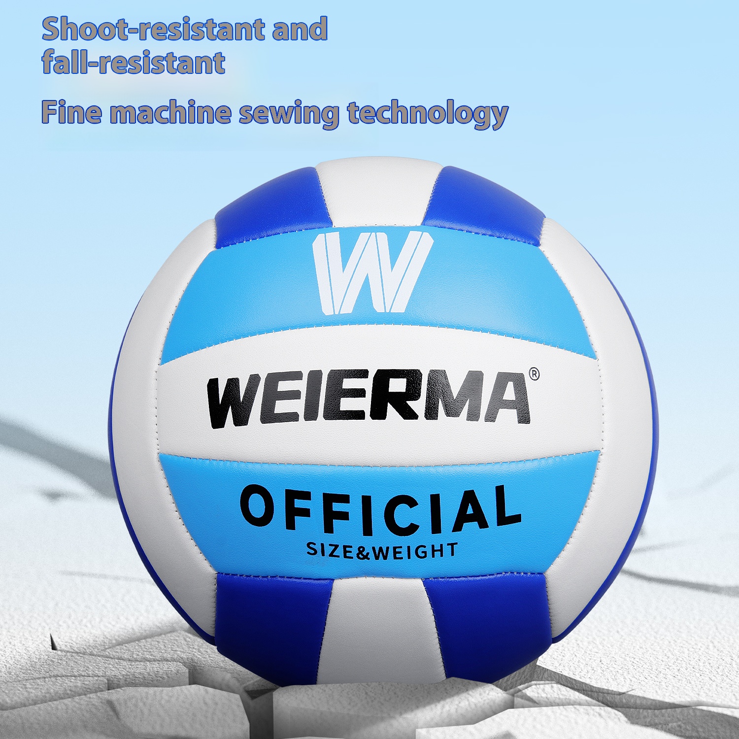 Exam-Specific Volleyball| Official Size & Weight for School Tests & Training | Durable PU Leather