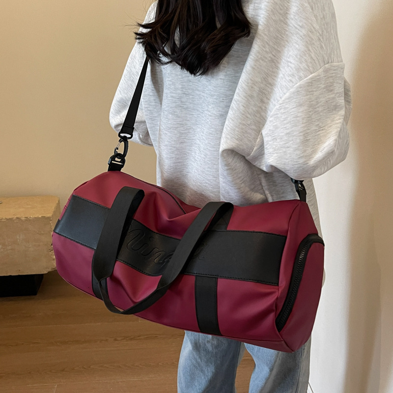 Dry and Wet Separation Fiess Casual Sports Crossbody Short Trip Travel Large Capacity Handheld Waterproof Swimming Bag