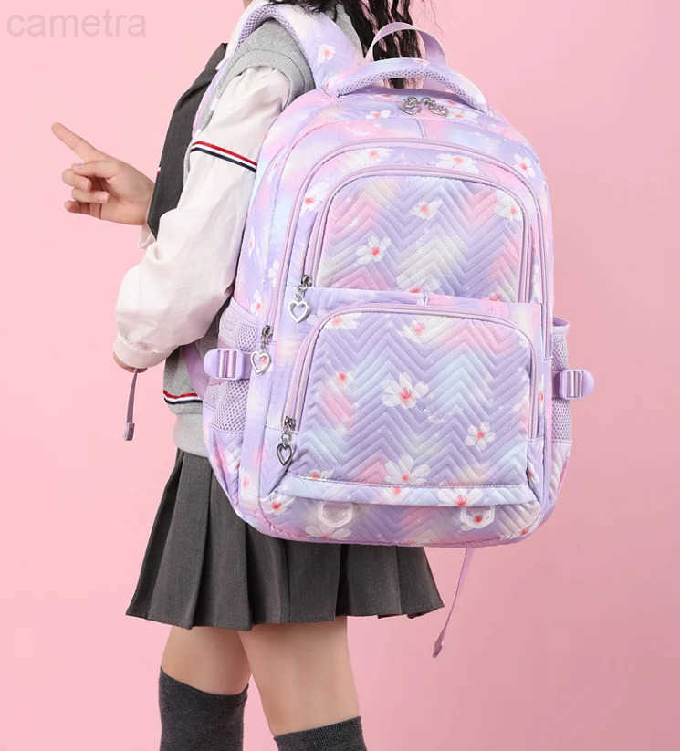 Sanrio Cute Hello Kitty Boys Girls School Backpack For Teenage Youth Girls Kawaii Student Kids Rucksack Laptop Books Bag Mochila XJ250604