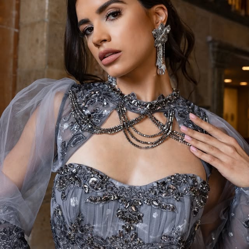 Black Quinceanera Dresses Ball Gown Sequin Applique Lace Beading Tull Party Birthday Sweet 16 Vestidos De XV 15 Anos