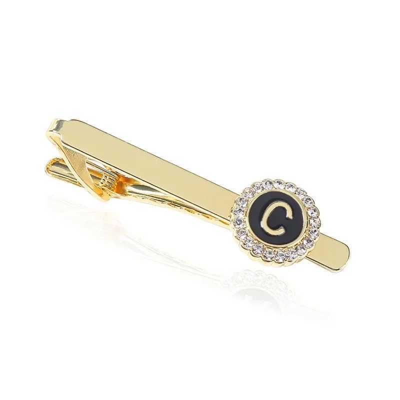White Crystal Solid Color Tie Clip Men Women Simple Fashionable Shirts Formal Accessories Casual Business Banquet Clothing Gifts W250604