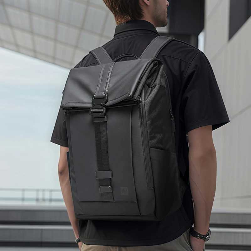 Men Travel Backpack Large Capacity School Backpack 17 Inch Laptop Backpack Business Bag Oxford Sport Hiking Bags Waterproof W250603