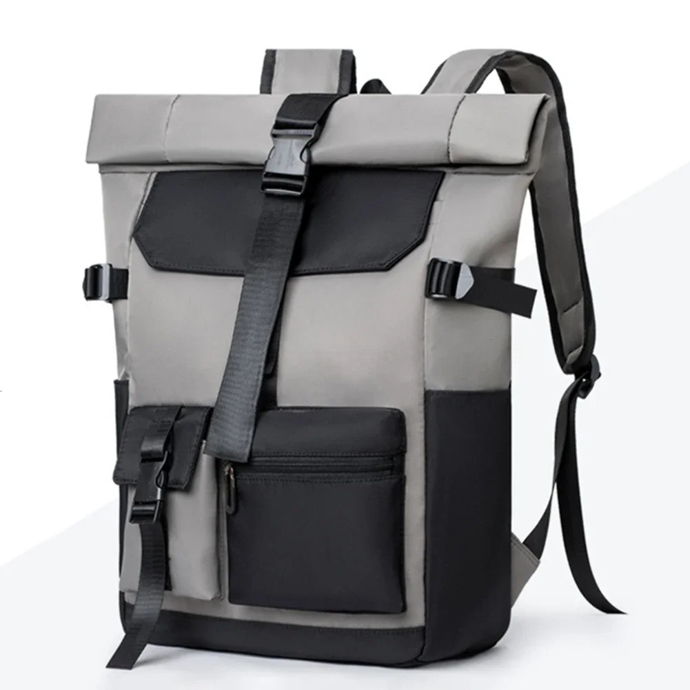 Waterproof Camping Hiking Backpack Large Capacity Men Business Laptop Backpack Computer Bag for Outdoor Travel Camping Use 250530