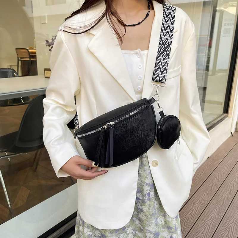 Small Semicircle Saddle Shoulder Crossbody Bags For Women Pu Leather Waist Bag Anti Theft Casual Chest Bag Fashion Belt Bag W250604