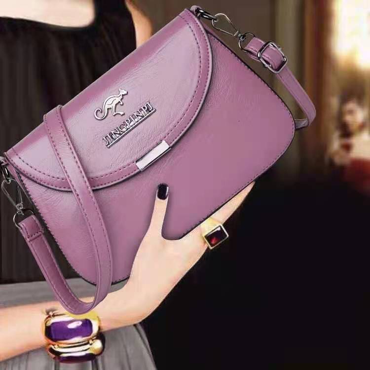 New Style 2025 New Fashion Women's Bag for Middle-aged Soft LeatherTexture Large Capacity Shoulder Bag Crossbody Bag for Moms New Free Delivery D