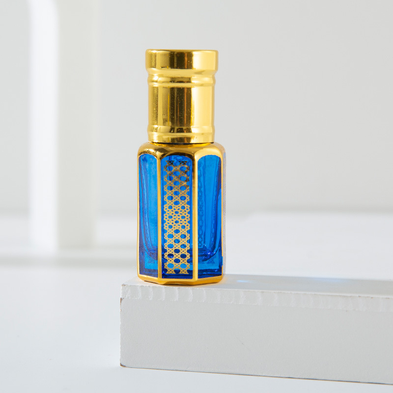 Elegant 6 Milliliter Flavored Fragrance Container Featuring Exquisite Rolled Jewelry Accent
