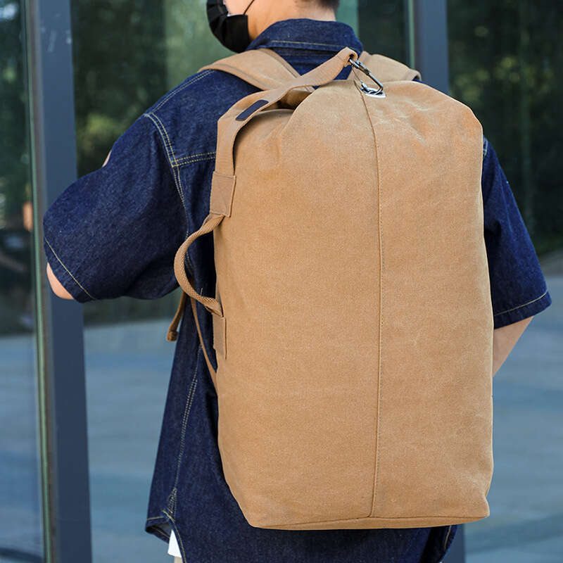 New Large Capacity Casual Sports Canvas Men's Outdoor Commuting Travel Backpack