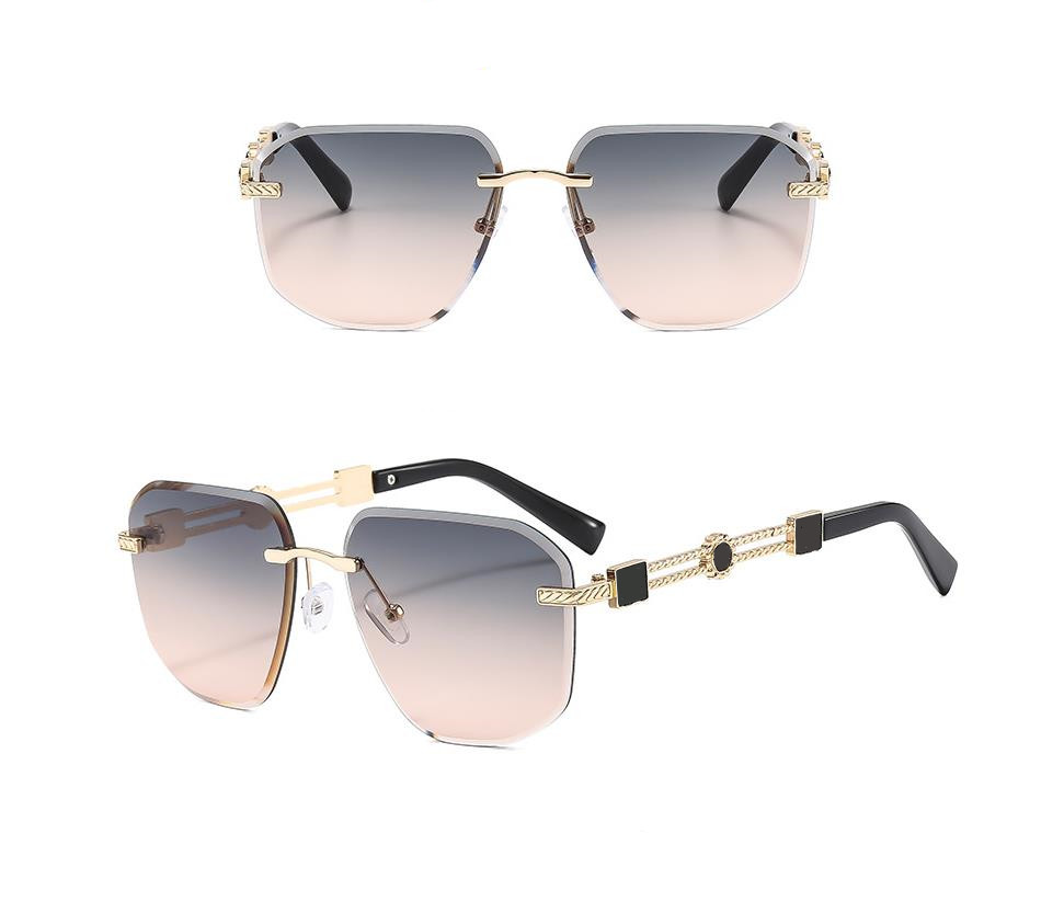 Designer Sunglasses For Women Men Fashion Sunglasses Luxury Polarized Lens Goggle Pilot PC Frame Oversized UV400 Eyewear Luxury Style Sunglasses DK778